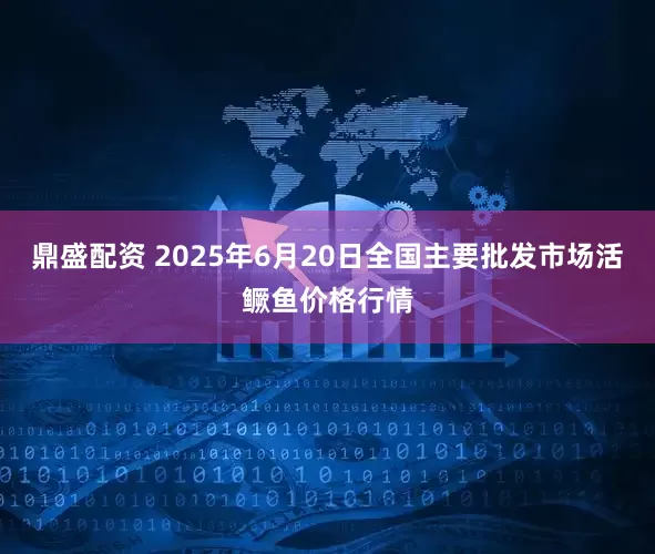 鼎盛配资 2025年6月20日全国主要批发市场活鳜鱼价格行情