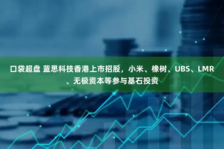 口袋超盘 蓝思科技香港上市招股，小米、橡树、UBS、LMR、无极资本等参与基石投资