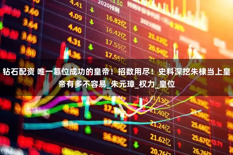 钻石配资 唯一篡位成功的皇帝！招数用尽！史料深挖朱棣当上皇帝有多不容易_朱元璋_权力_皇位